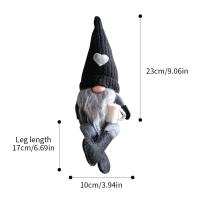 Muñeco De Terciopelo Sin Caras Gnomos Del Café Decoración Navideña Para Casa Muñeco De Knit Gnomos Del Café Ornamento De Feria Moderno Para Dormitorio Y Cocina - details 16