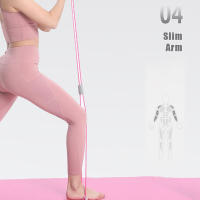 Banda De Resistencia Para Yoga Y Fitness Accesorios De Gimnasio De Goma Para Ejercicios De Cuello Y Estiramiento Para Mujeres Equipo De Entrenamiento - details 3