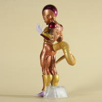 Figura De Acción Dragon Ball 22cm Dorada Frisa Hecha a Mano Estatua De Anime Regalo Para Fiestas Ornamento De Juguete Para Adultos - details 6