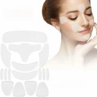 Juego De Parches Faciales Reutilizables De Silicona Antiarrugas Para El Rostro Y El Cuello Jaysuing Herramientas De Belleza Para Ojos Y Mejillas - details 0