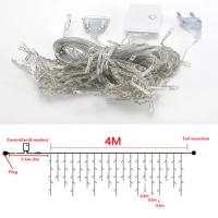Cadena De Luces LED 3.5M Para Exterior Con 8 Modos Decoración De Navidad Y Fiesta Paratechado Escalera Boda Y Vacaciones Con Enchufe EU - details 10
