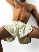 Shorts Deportivos De Verano Para Hombres Quick Dry Running Gym Playa Entrenamiento Fitness Con Cierre De Cordon Y Bolsillo Lateral - details 2