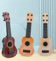Mini Guitarra De 4 Cuerdas Clásica Ukulele Juguete Instrumento Musical Para Niños Principiantes Simulación De Juego Educativo Pequeña Guitarra - details 0