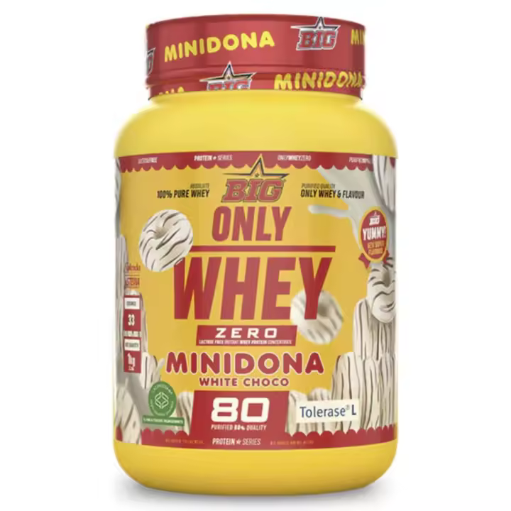 Big ONLY WHEY ZERO Minidona 1kg  proteina whey concentrada - 1