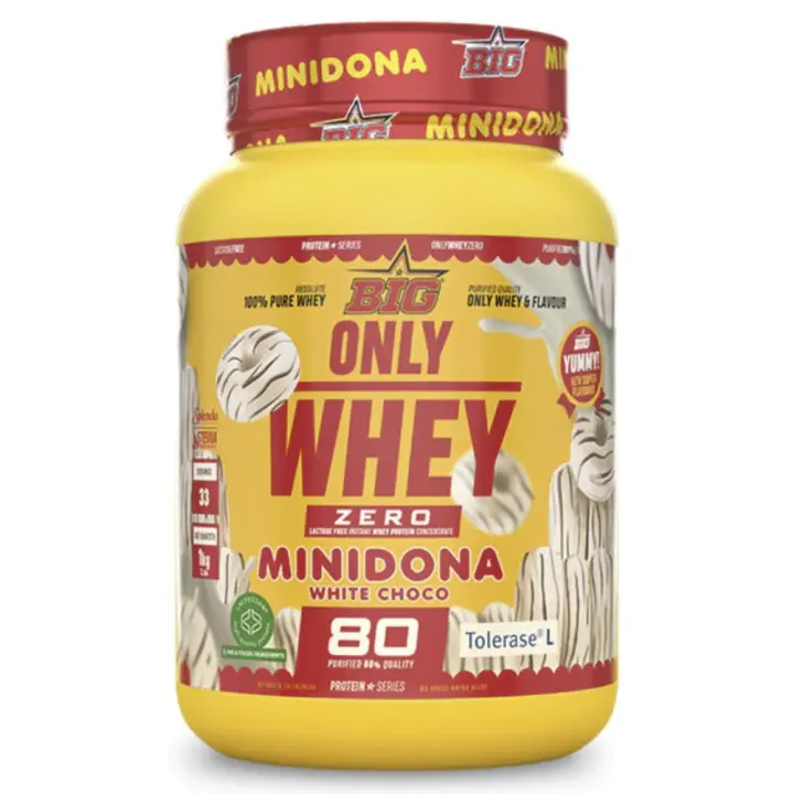 Big ONLY WHEY ZERO Minidona 1kg  proteina whey concentrada - 1