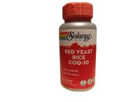 Solaray RED YEAST+Q10 60 Cápsulas para mantener niveles normales de colesterol y bienestar cardiovascular - details 0
