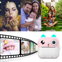 Cámara Digital Para Niños Q5 Con Impresora Térmica Mini Cámara Que Imprime Fotos Regalo Para Niños Camera Infantil Instantánea - details 6