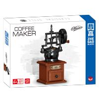 Conusea Bloques De Construcción Vintage Máquina De Café Clásica Para Decoración De Escritorio Juguetes Para Niños Y Adultos Mayor De 14 Años Material ABS Tamaño Micro - details 5