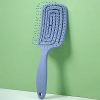 Peine Para El Cabello Con Agujeros Peine De Masaje Para El Escalpelo Peine Desenredante Para Secado Rápido Uso En Cabello Húmedo Y Seco Peine Para Cabello Rizado - details 21