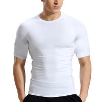 Camiseta Deportiva Para Hombre Secado Rápido Manga Corta Camiseta De Entrenamiento Fitness Compresión Running Rashguard Camiseta Deportiva Primavera Verano Polyester - details 0