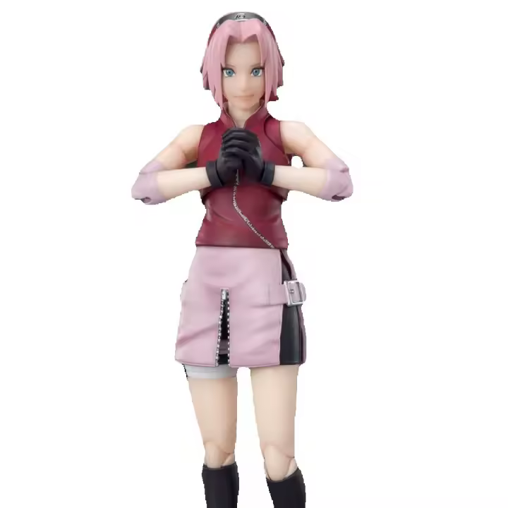 SH FIGUARTS NARUTO SHIPPUDEN SAKURA HARUNO INHERITOR OF TSUNADE'S INDOMINABLE WILL RE-RUN - 1