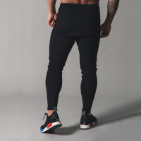 Pantalones De Fitness Para Hombre Verano Transpirables Pantalones Deportivos Casuales Ajustados Con Cierre De Cremallera Y Punta Pequeña - details 8