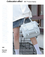 Bolsa De Diaper Multifuncional PANGDUBE Para Mamá Bolso De Mano Estilo Moda Bolsa Para Bebé Con Compartimentos Para Pañales - details 1