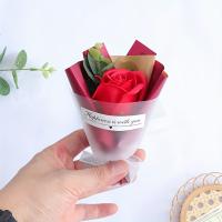 Mini Bouquet De Flores De Rosas De Sabão Artesanal 1 Peça Presente Para Festa Família Amigos Mãe Namorada Decoração De Casa - details 11