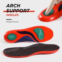 Plantilla de soporte de arco Poron con absorción de impactos para pies planos, almohadilla para zapatos, alivio del dolor de talón, talla 35-48 - details 1