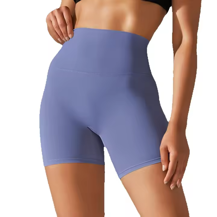 Women Sports Short Yoga Legging Shorts Squat Proof High Waist Fitness Tight Shorts Quick Drying Cycling Workout Gym Shorts - 1