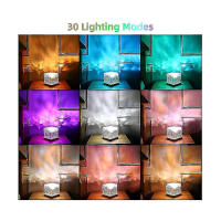 Lámpara del proyector de la galaxia para el dormitorio-luz sensorial con 16 colores, luz de la noche del proyector para el dormitorio - details 1