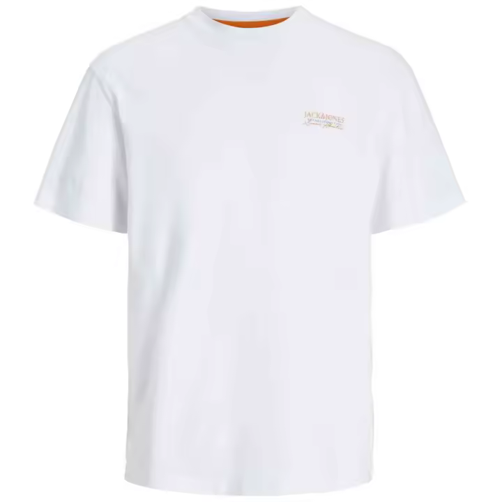 Camiseta Jack&Jones modelo Jjsummer Vibes Tee Ss Crew Neck en color Blanco - 1