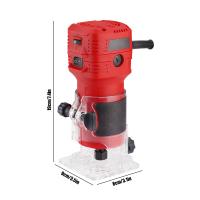 650W Madera Router Máquina de carpintería Seis velocidades eléctrica Trimmer 6.35mm de madera de talla de fresado Herramientas de corte 32000RPM carpintero Herramientas eléctricas - details 0