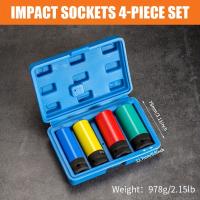 Juego De Llaves Hexagonales Pneumáticas Para Neumáticos Y Tornillos 1/2 Pulgada Herramienta De Garaje Para Coche Protección De Neumáticos - details 7