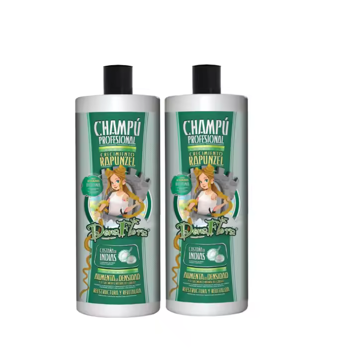 PACK DE 2 BOTELLA CHAMPU DONA FLORA RAPUNZEL. - 1