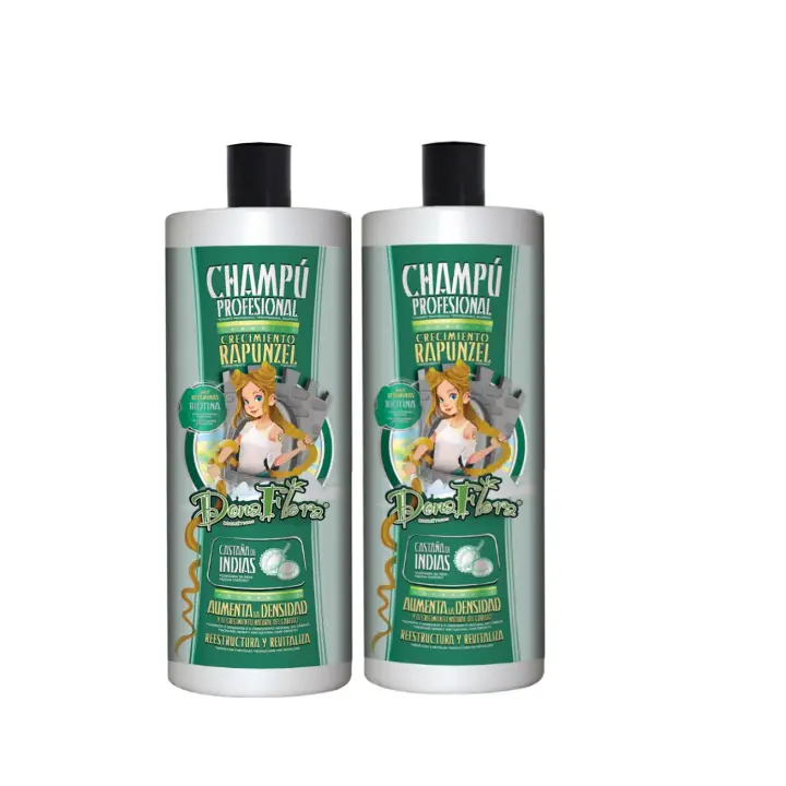 PACK DE 2 BOTELLA CHAMPU DONA FLORA RAPUNZEL. - 1