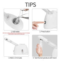 Humidificador De Rostro Profesional Portátil Con Spray Deiones Caliente Y Fría Máquina De Vapor De Rostro Nano Para Limpieza Profunda Spa - details 5