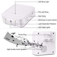 Kit De Campana De Puerta Solar Para Jardín Y Hogar Con Receptor 1000 Pies De Operación Indicador LED 52 Sonidos Campana Portátil - details 15