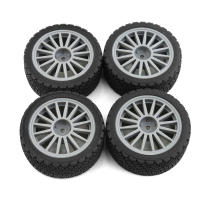 Pneumático De Carreras RC 1/10 Para Carro De Rally En Carretera RS Neumático De Plástico Para Tamiya TT01 TT02 XV01 TA06 PTG2 HPI KYOSHO WR8 HSP Partes De Mejora - details 4
