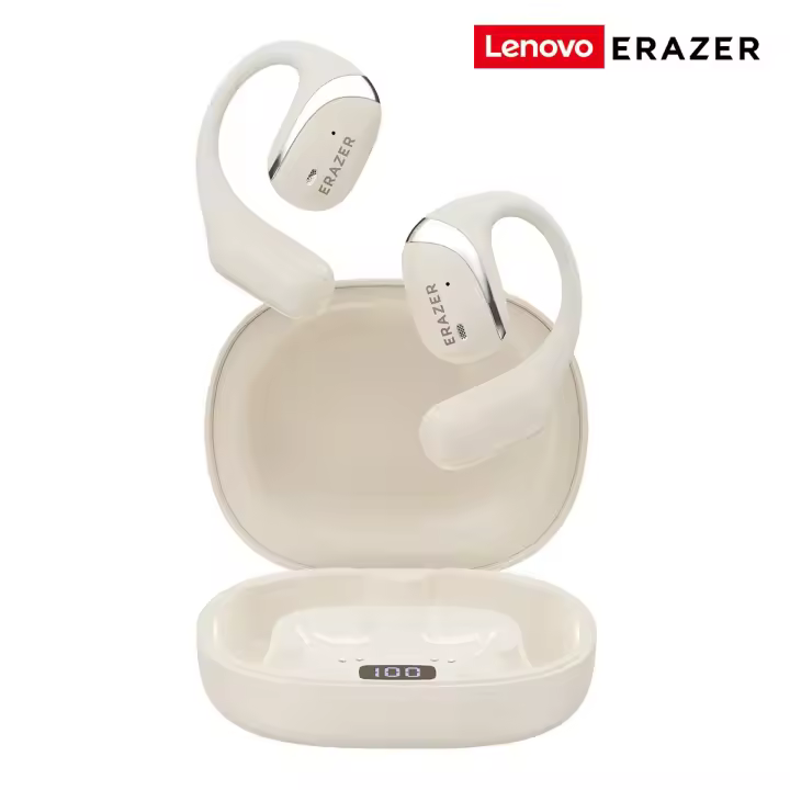 Auriculares Inalámbricos Lenovo ERAZER X9 Bluetooth 5.4 Deportivos Con Micrófono Control Táctil Cancelación De Ruido Impermeables Para Estudio Y Oficina - 1
