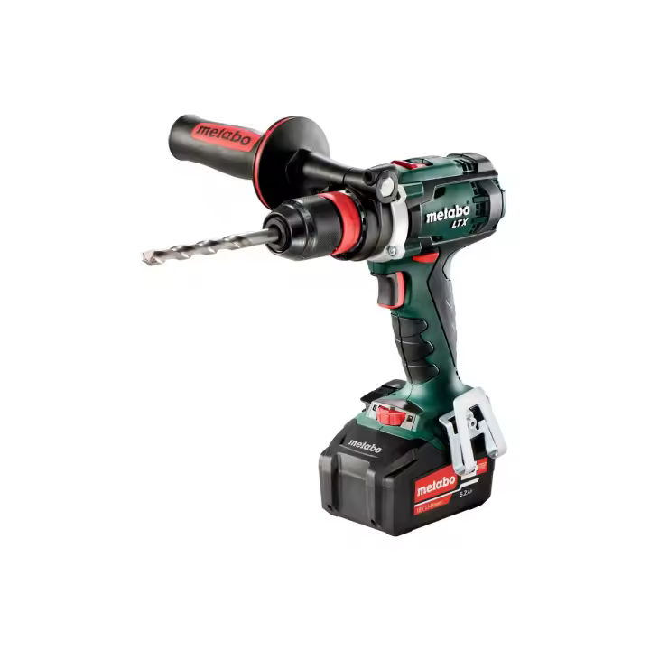 Metabo BS 18 LTX Quick Taladradora atornilladora de batería/18V 2x Ion de litio; Cargador ASC 55; metaBOX 145 L - 1