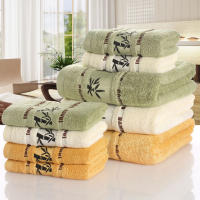 Juego de Toallas de 3 Piezas, Fibra de bambú,algodón,Antibacteriano, Desodorante,Suave y absorbente - details 2
