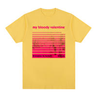 Camiseta De Algodón Para Hombres Y Mujeres My Bloody Valentine Slowdive Loveless Jesus And Mary Chain Estilo Casual Sin Capucha - details 8