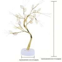 Lámpara De Mesa En Forma De Hoja De Rosas LED Con Luz De Navidad USB Decoración Para Fiesta Boda Dormitorio Regalo De Día De La Madre - details 7