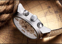 Reloj De Pulsera Deportivo De Lujo Para Hombre MEGIR Con Dial De 48mm Cuarzo Resistente Al Agua De Leather Calendario Cronógrafo Moda Y Casual - details 17