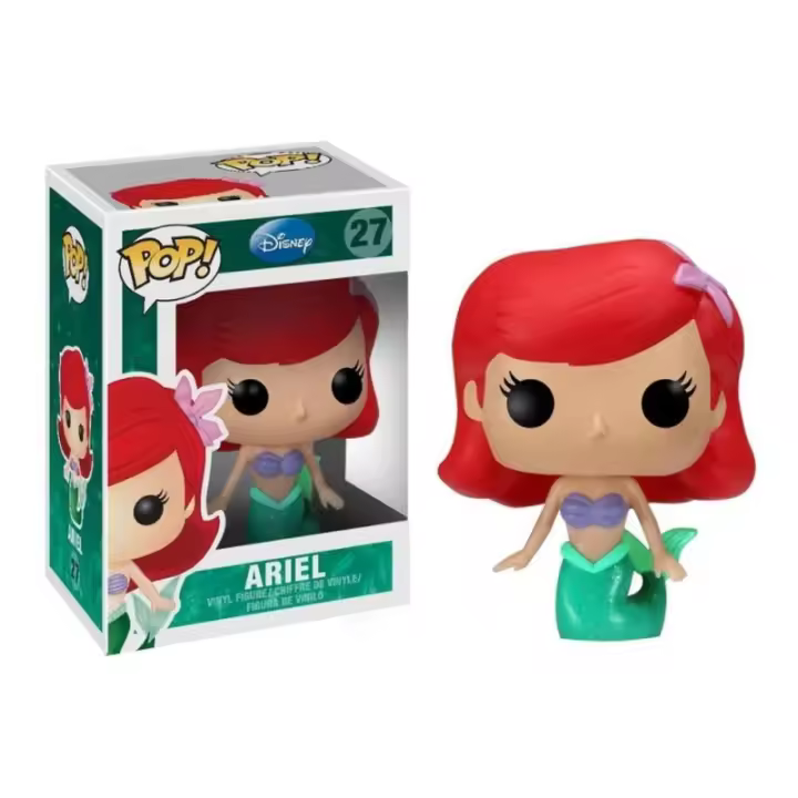 Funko Pop Disney La Sirenita Ariel 2553 - Figura de Vinilo - Altura 9cm - Caja Original - 1