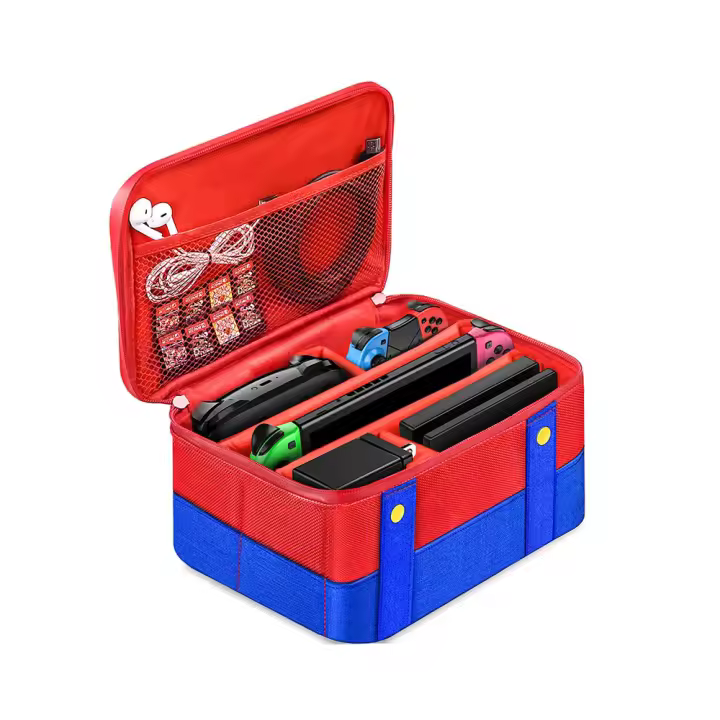Bolsa de almacenamiento grande para Switch, protector de Transporte de viaje para Consola OLED Pro, accesorios para Switch - 1