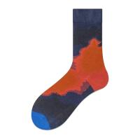 Calcetines De Algodón Para Mujer Estilo Harajuku Con Diseño De Pintura Artística Divertida Kawaii Paisaje Girasol Y Dinosaurio Regalo De Navidad - details 19