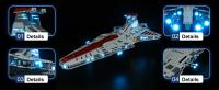 Kit De Luz LED Para Bloques De Construcción Star Wars Venator-Class Republic Attack Cruiser 75367 Luz Para Juguetes Electrónicos - details 3