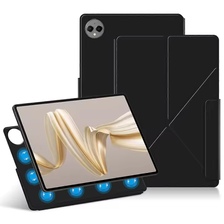 For Huawei MatePad Pro 12.2 (2024) Leather Case Origami Stand Magnetic Tablet Cover Auto Wake/ Skeep - 1
