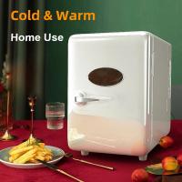 Mini refrigerador de 4L para maquillaje, 12 V/220 V, pequeño refrigerador para cosméticos y belleza, ideal para el hogar, la oficina y el cuidado de la piel - details 0