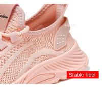 Zapatillas De Deporte Para Mujer Ligero Y Cómodo Con Cordones Transpirables Antideslizantes Para Gimnasio Trabajo Y Ropa Casual Zapatillas De Malla - details 9