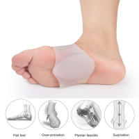 1Par De Soporte Arco Para Pies Antideslizante Alivio Del Dolor De Talón Asistencia En El Cuidado De Los Pies Absorbe Choques Con Suela No Slip Para Plantar Fasciitis - details 4