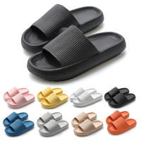 Chinelos De Hombre Ligeros Y Antideslizantes Impermeables Para Interior Y Exterior Suela Gruesa Y Suave Antideslizante Verano Para Baño - details 1