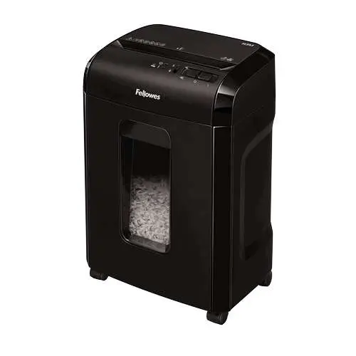 Fellowes 10m destructora de papel manual microcorte - destruye hasta 10 hojas - 19l - 1