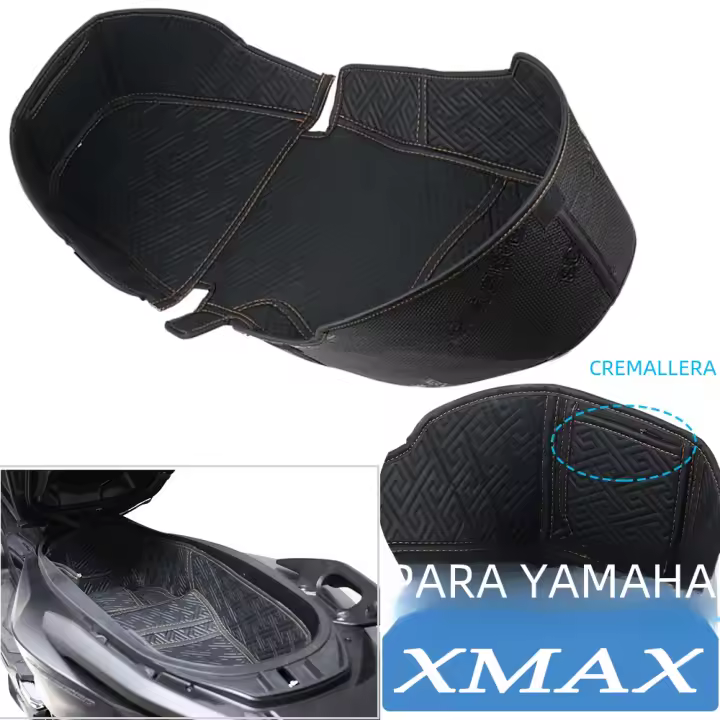 Alfombrilla De Protección Para Maletero De Motocicleta XAMX Para Yamaha X MAX Adecuada Para Modelos 300 125 250 400 2023-2017 Material De Protección Ambiental Y Esponja - 1