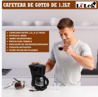 Cafetera de Goteo LoLek de 12 Tazas 1.2L 800W - Protección Térmica, Filtro Reutilizable y Función Antigoteo - Ideal para Hogar u Oficina - details 1