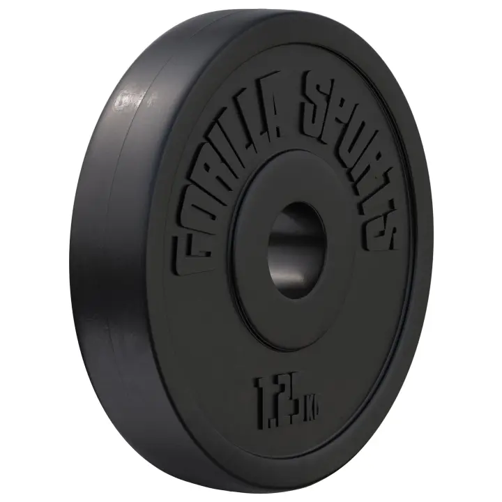 Gorilla Sports Disco de Pesas de Vinilo - Resistente y Fácil de Usar - 1