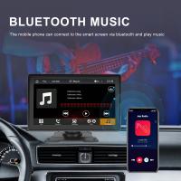 Podofo Monitor inalámbrico de 7 pulgadas para salpicadero de coche, Carplay, Android, Mirror Link, cámara de salpicadero, Bluetooth, FM, navegación GPS, reproductor inteligente - details 5