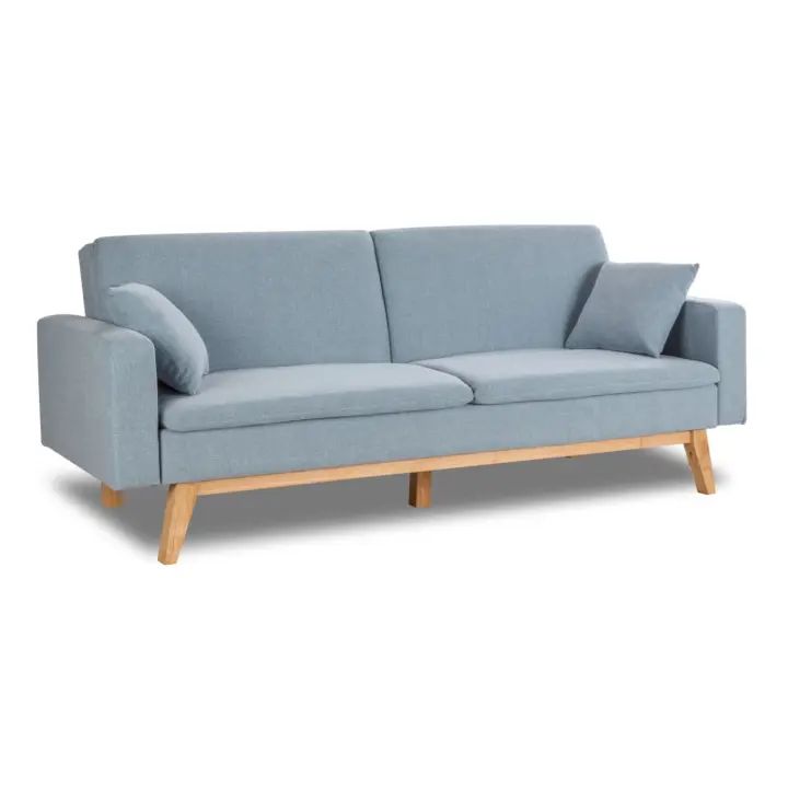 Nalui Sofá Cama Reine Azul Celeste 3 Plazas - 1